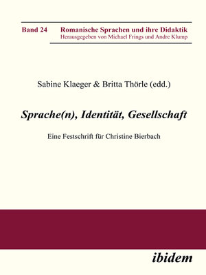 cover image of Sprache(n), Identität, Gesellschaft